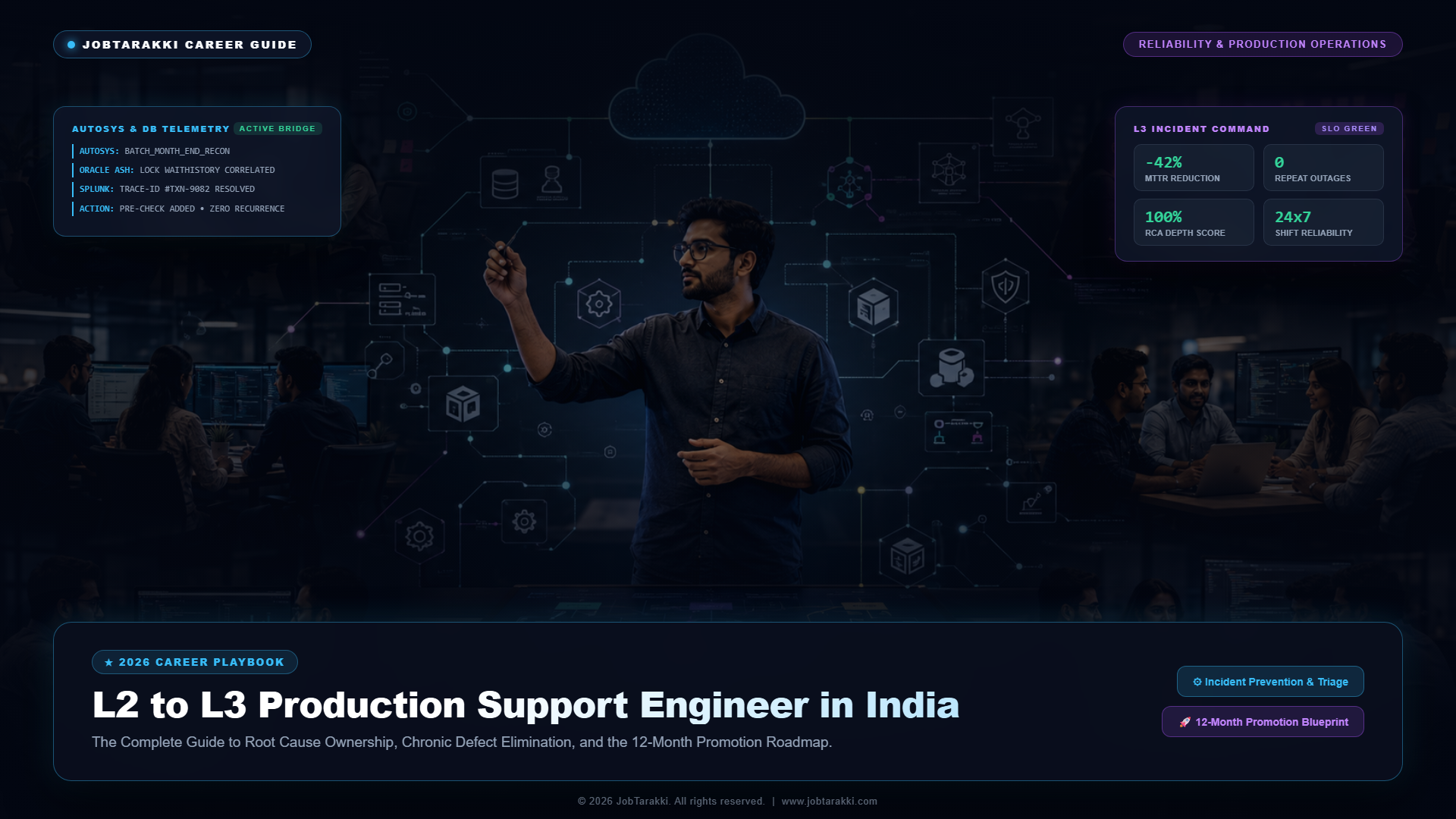 L2 to L3 Production Support Engineer in India: The Complete Career Guide